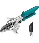 O’Shine Miter Shears for Angular Cutting Molding Crafting,Shoe Molding Cutter Tool,45-135 Degree ...