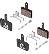 Zacro 2/4 Pairs Bike Brake Pads, Ceramic Bicycle Disc Brake Pads Fit for Tektro Shimano TRP Deore...