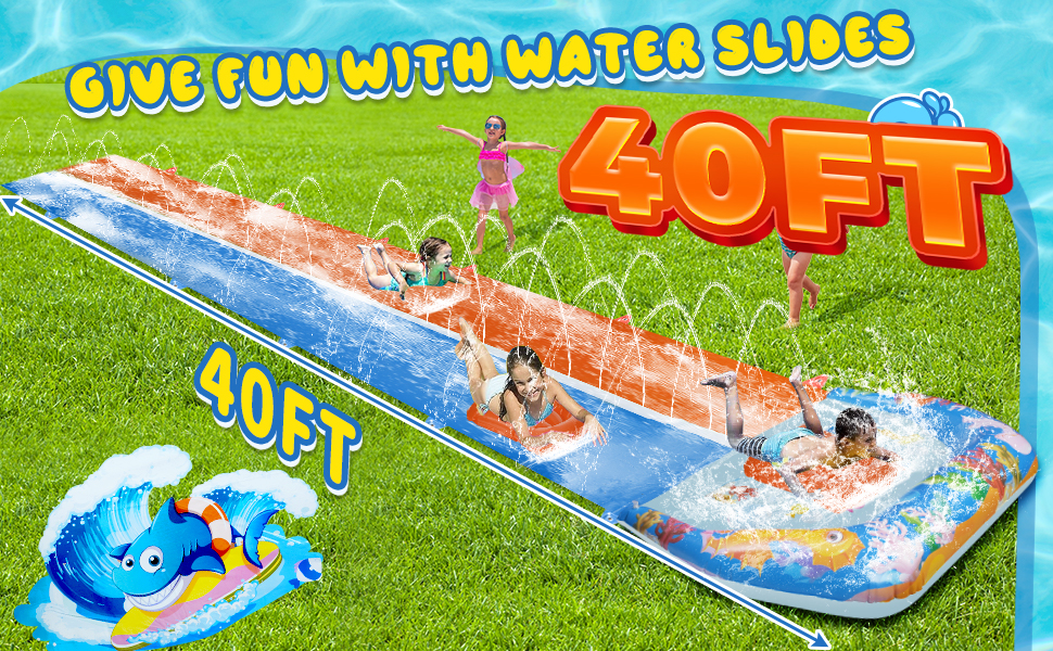 water slide