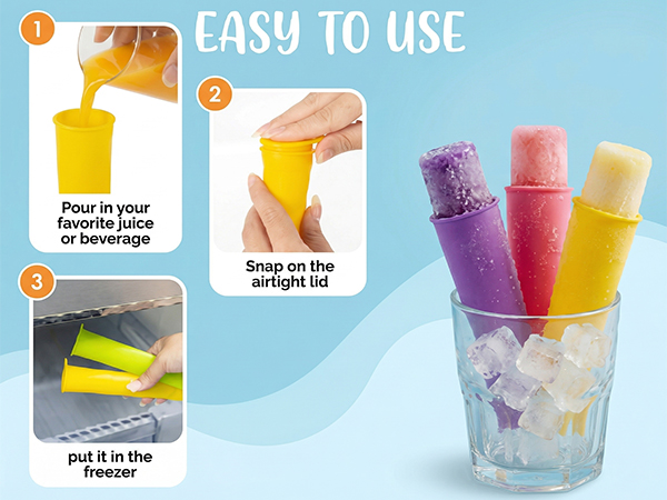 Silicone Popsicle Molds
