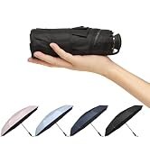 G4Free 46 Inch Mini Lightweight Travel Umbrella, Portable Super Slim Pocket Umbrella, Extendable ...