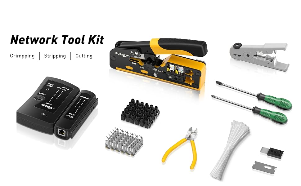 Cat7 RJ45 Crimping Tool