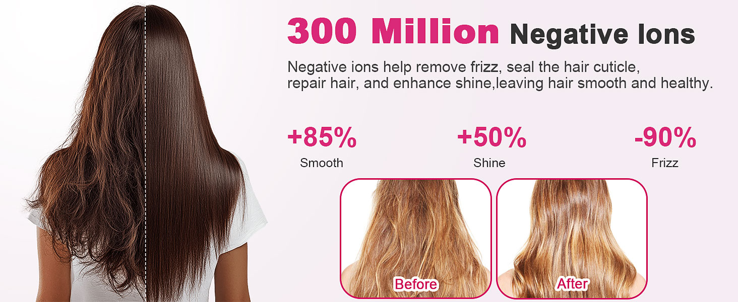 mini hair dryer brush