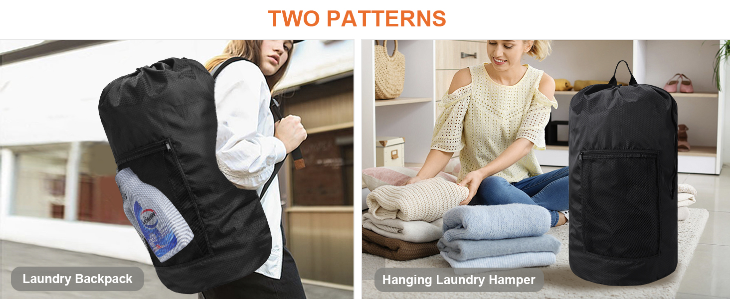 laundry backpack
