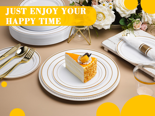 plastic plates sets