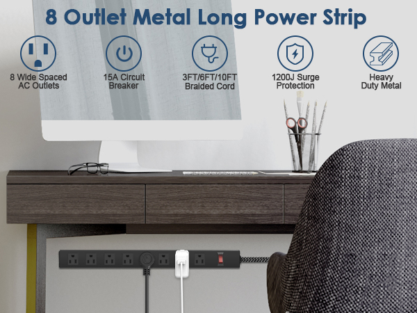 8 outlet power strip
