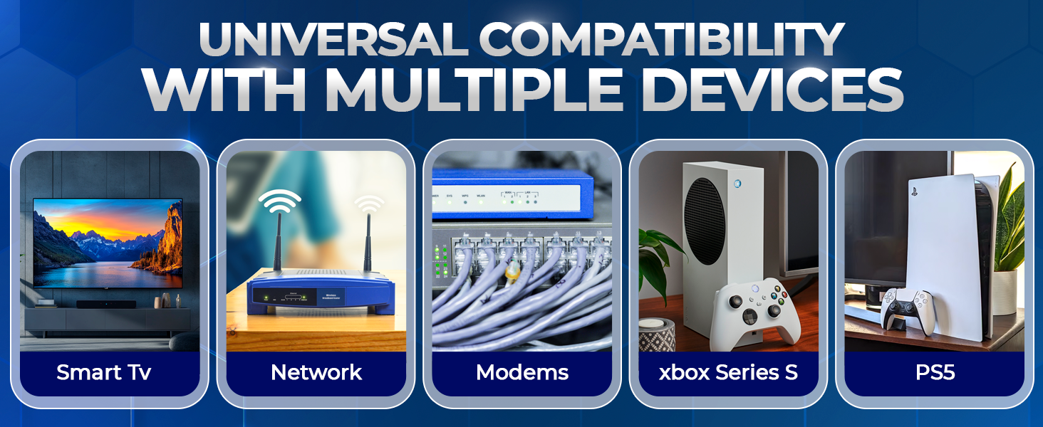 universal compatibility with multiple ethernet devices