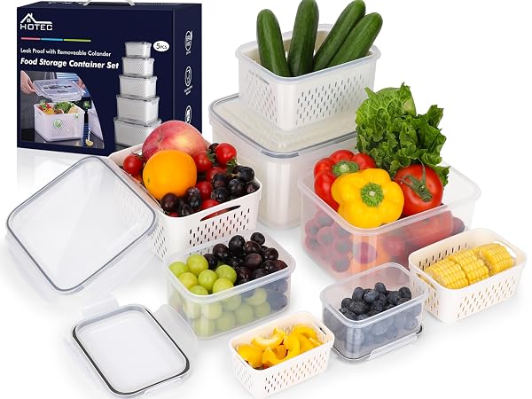 bpa free heat resistant container set