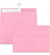 70 Packs of Invitation Envelopes, A2 Envelopes Pink, Postcard Envelopes, Envelopes for 4.5x5.5 Ca...