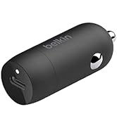Belkin Boost?Charge 30W Fast Car Charger, Compact Design w/USB-C Power Delivery Port, Universal ...