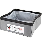 CoolerDog Pocket Bowl - Collapsible, Foldable, Travel Dog Bowl for Food and Water (24 oz.)