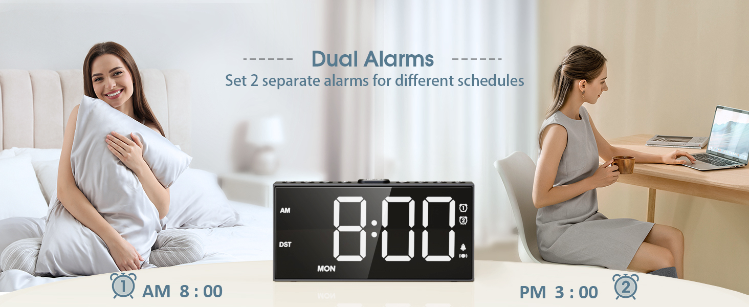 Dual Alarm Clock