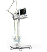 Mount Plus MB-X5 Height-Adjustable Mobile Medical Trolley for ECG Devices with Cable Arm and Stor...