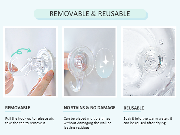 clear suction cup hooks