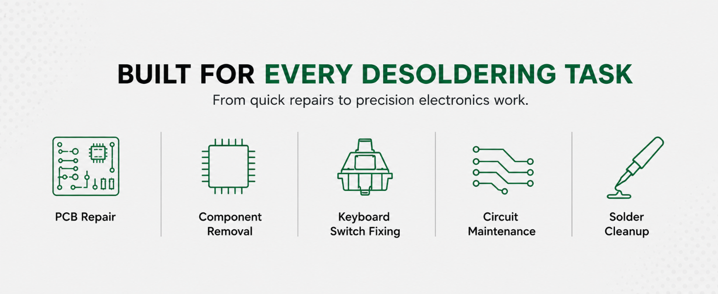 Solder Sucker Desoldering Pump