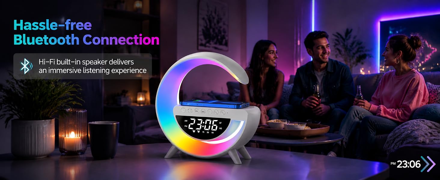 smart bedside light