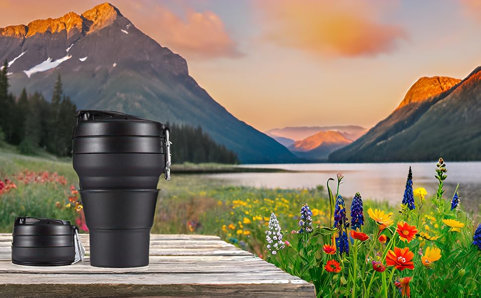 collapsible coffee cup
