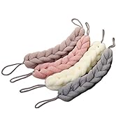 AARainbow 4 Packs Long Stretch Back Sponge with Rope Handles Back Scrubber Bath Shower Mesh Spong...