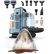 Aspiron Carpet Cleaner,Fast Heating Steamer,Carpet Cleaner Machine for Home,Hot/Cold Water & Stea...