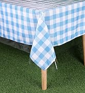 Clear tablecloth
