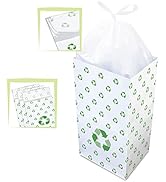 Clean Cubes (Multi-Liner 30 Gallon Trash Cans & Recycle Bins for Sanitary Garbage Disposal. Dispo...