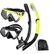 Aqua A Dive Sports Snorkeling Gear Snorkel mask Scuba Set Scuba mask Diving mask Snorkeling Gear ...