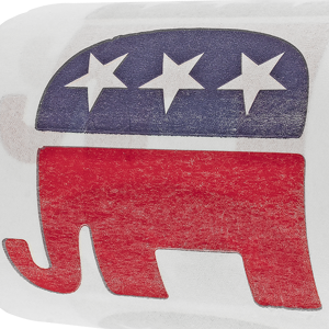 Fairly Odd Novelties Republican GOP Logo Novelty Toilet Paper
