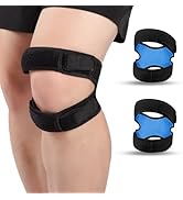 iStabo Patella Knee Brace for Women and Men, 2 Pack Patellar Tendon Support Strap for Pain Relief...