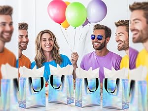 Laser gift bags