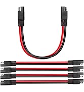 Nilight 5 Pack 10 Gauge 2 Pin Quick Disconnect Harness Heavy Duty SAE Connector Bullet Lead Cable...