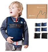 Harkla Weighted Vest for Kids - Neoprene Compression Vest for Autism, ADHD - Ages 2 to 4 - Adjust...