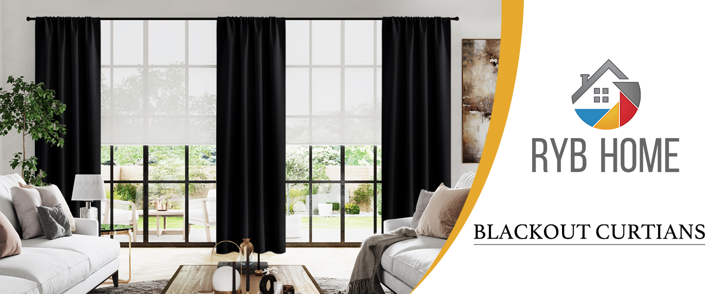 blackout curtains