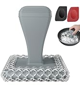 TOPULORS Cast Iron Scrubber & Scraper Kit 316 Steel Cast Iron Cleaner Chainmail Scrubber for Cast...
