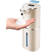 Automatic Foaming Soap Dispenser with Digital Display, 6-Level Foam Adjustable, Rechargeable, 12....