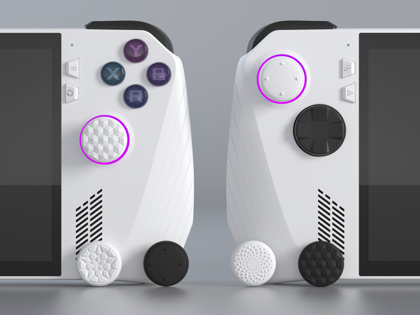 PlayVital Thumbsticks Grips Caps for ROG Ally, Silicone Thumb Grips Joystick Caps for ROG Ally