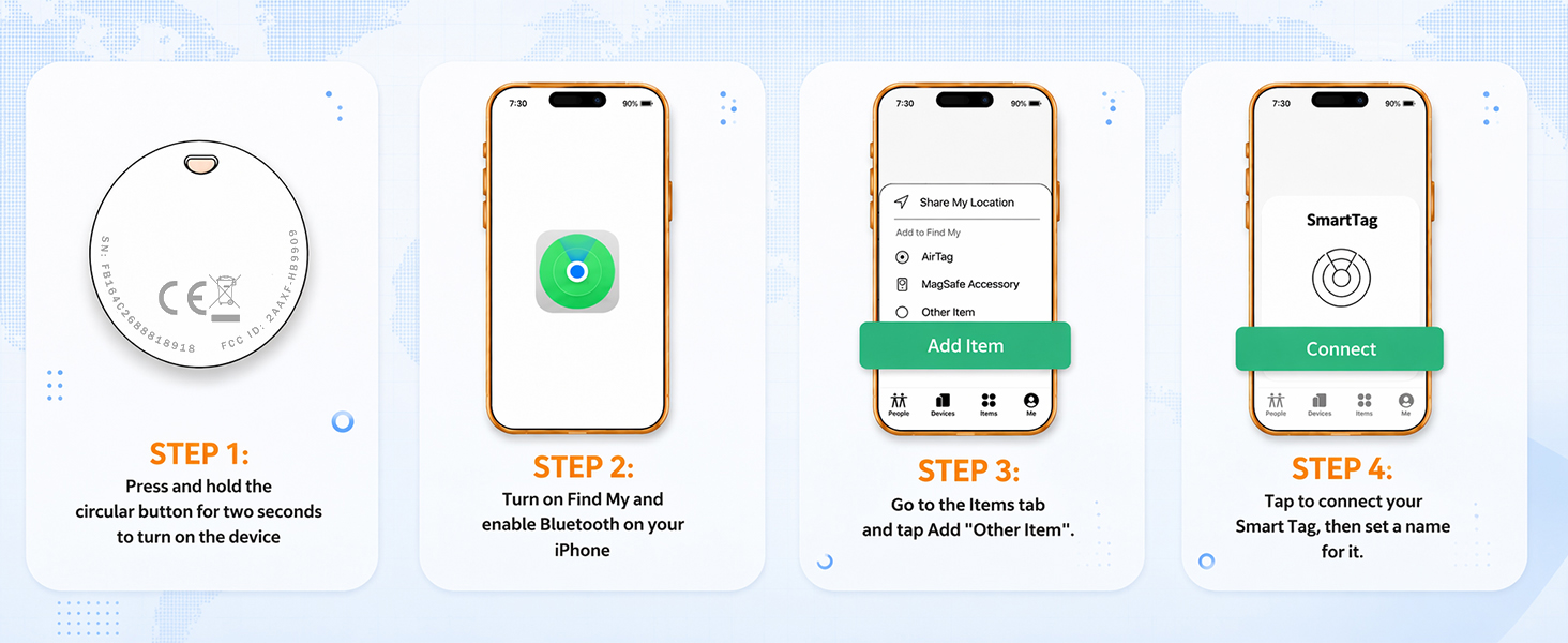 How to Connect the device