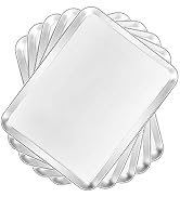 Baking Sheets 5 Pieces, Bastwe Stainless Steel Baking Pan Tray Cookie Sheet, Rectangle Size 9 X 7...