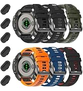 26mm Watchbands Compatible With Garmin Fenix 8 tactix 8 51mm/Fenix 7X Pro/7X/6X Pro/6X/5X Plus/5X...