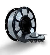 Text reads 'Image 2'. Multiple spools of 3D printer filament in black and gray colors, shown from different angles with some displaying the material wound on the spool.