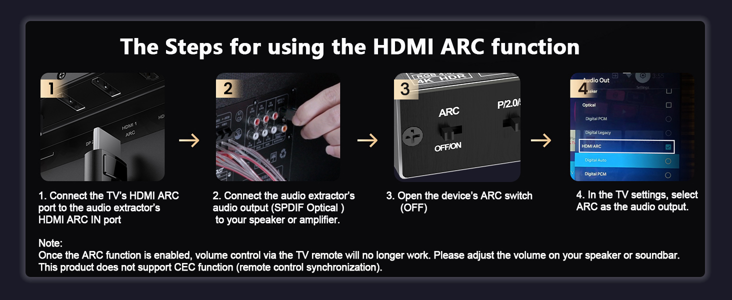 hdmi to audio jack