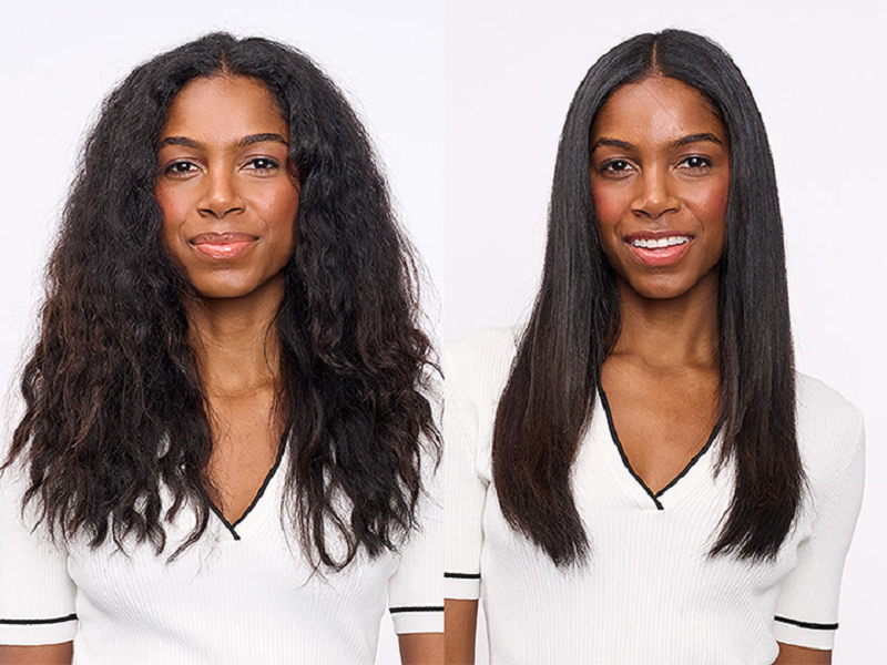 steam straightening