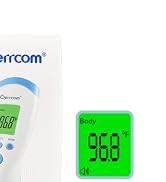Berrcom Non Contact Infrared Thermometer Digital Forehead Thermometer with Fever Alert