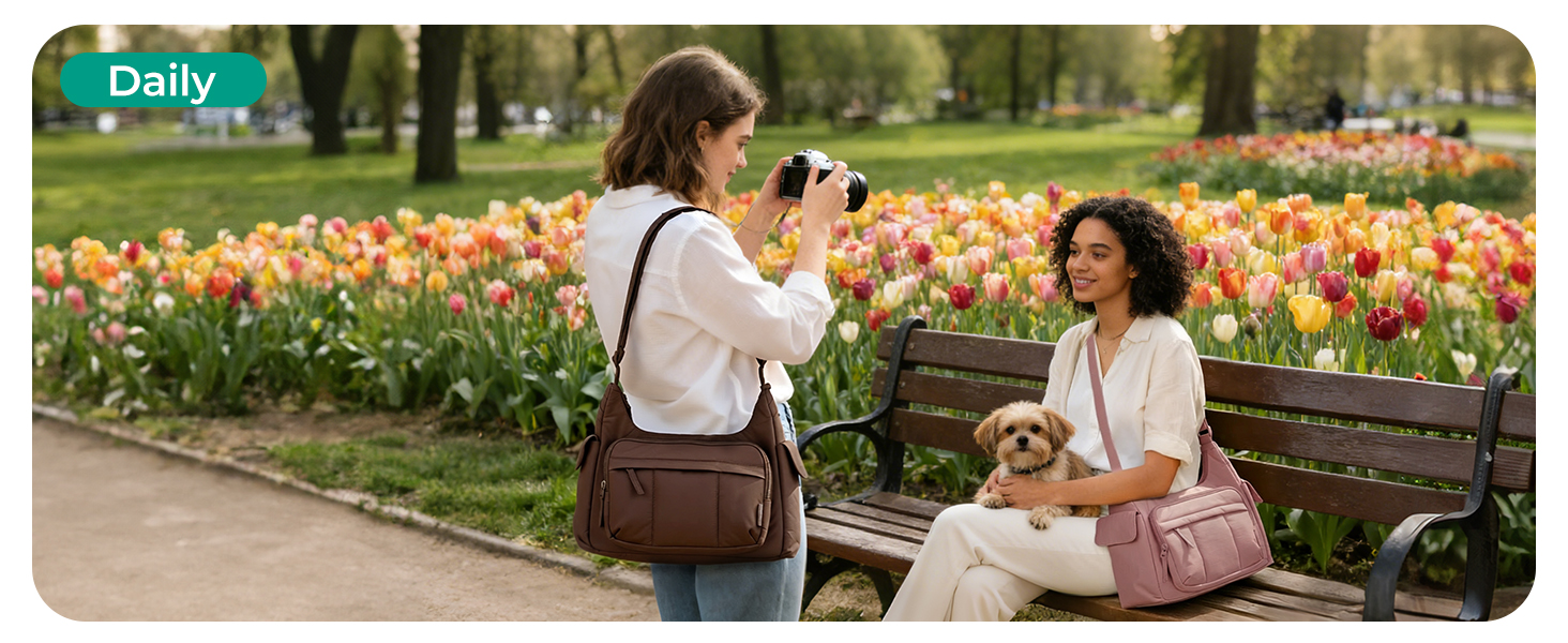 BAGSMART camera sling bag