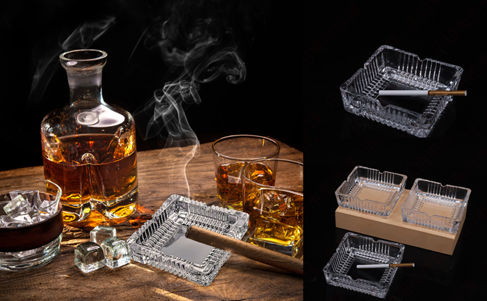 ashtrays.