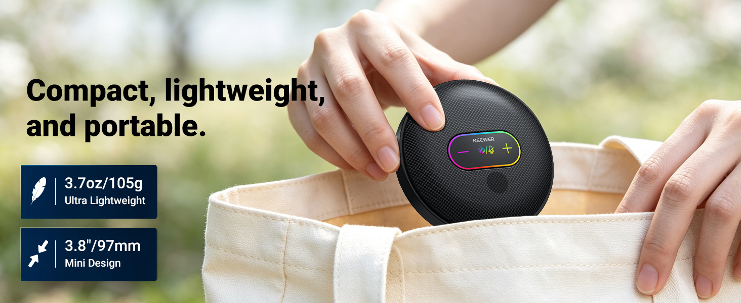 Compact, lightweight, and portable