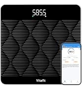 Vitafit Amazing 660lb Smart Bathroom Scale for Body Weight in 0.1lb, High Accuracy Assured by Sca...