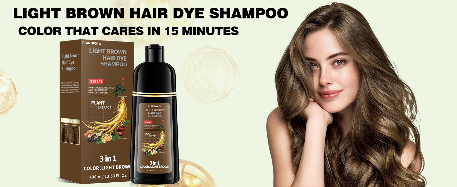Light Brown Hair Dye Shampoo