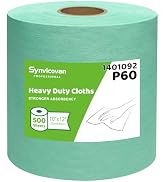 Synvicovan Cleanroom Wipes Heavy Duty Cloths, Lint-Free and Extra Absorbent Towels Jumbo Roll, Gr...