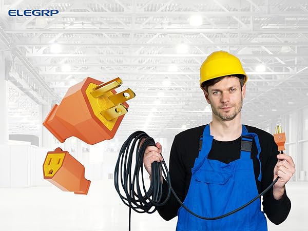 Extension Cord Ends Replacement Connector Plug