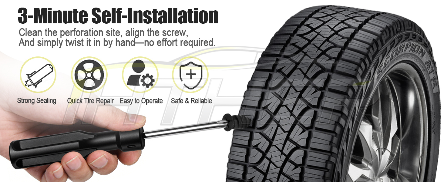 Tire Repair Rubber Nail Tire Puncture Repair